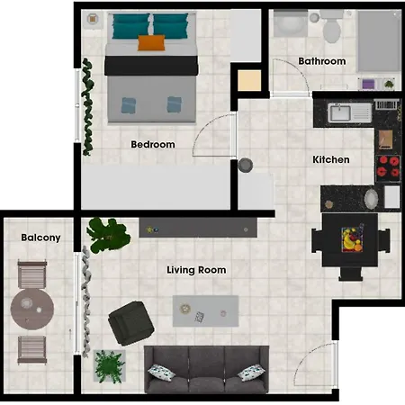 Margarita Gardens - Self Service Apartment Paphos